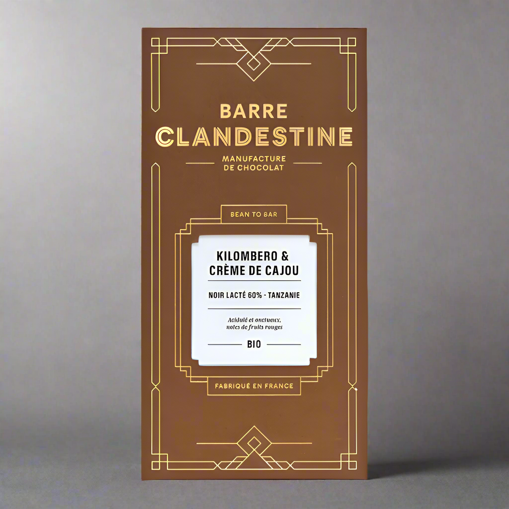 Barre Clandestine - Kilombero & Crème de Cajou 60%