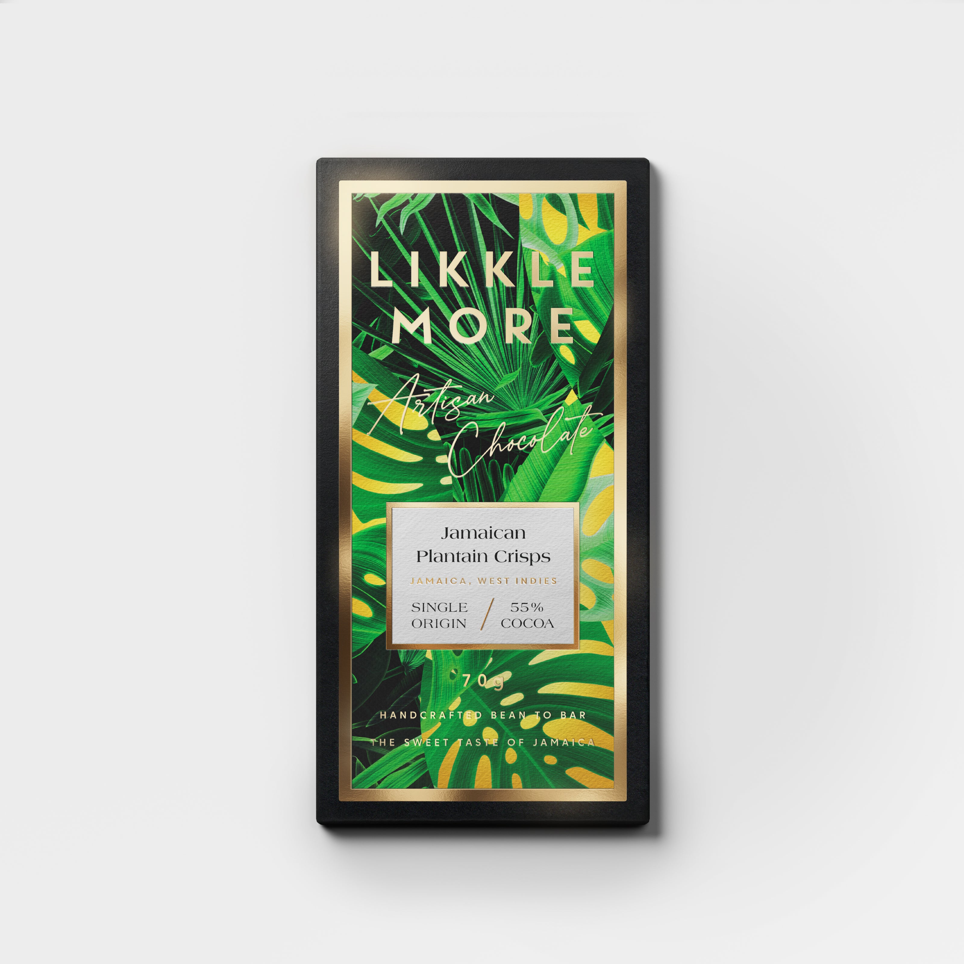 Likkle More - 55% Jamaican Plantain Crisps - Case of 12