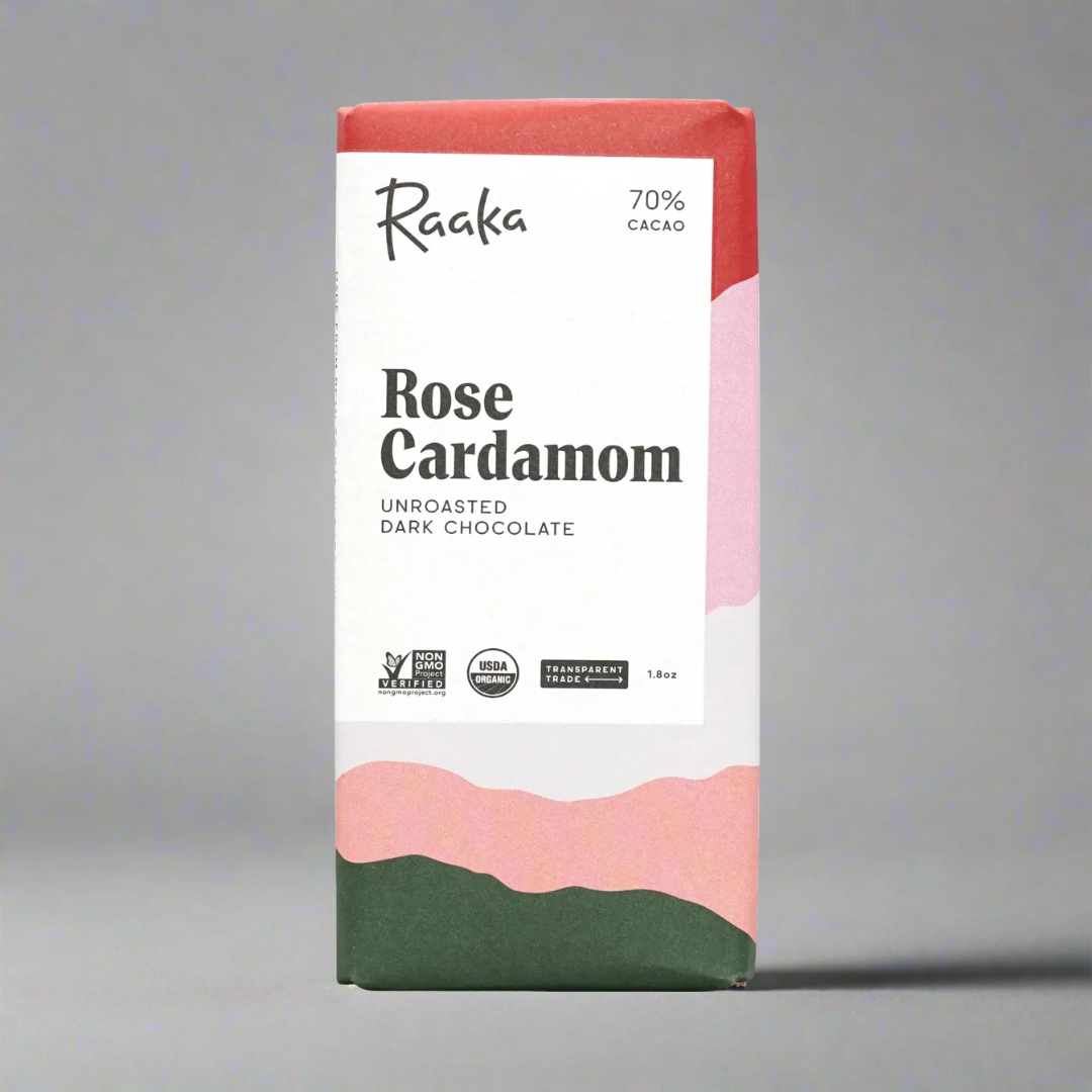 Raaka - Rose Cardamom 70%