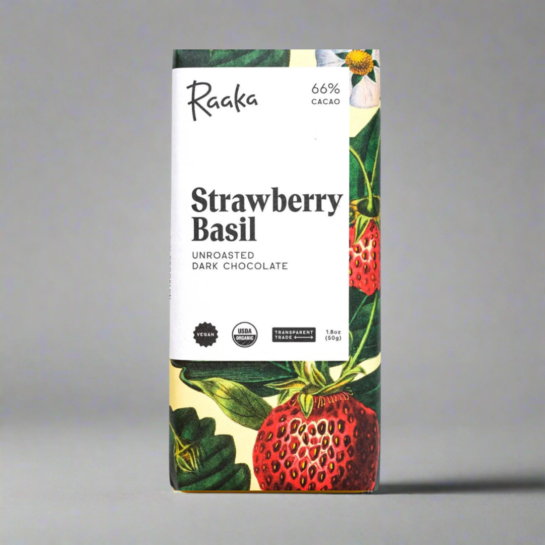 Raaka - Strawberry Basil 66%