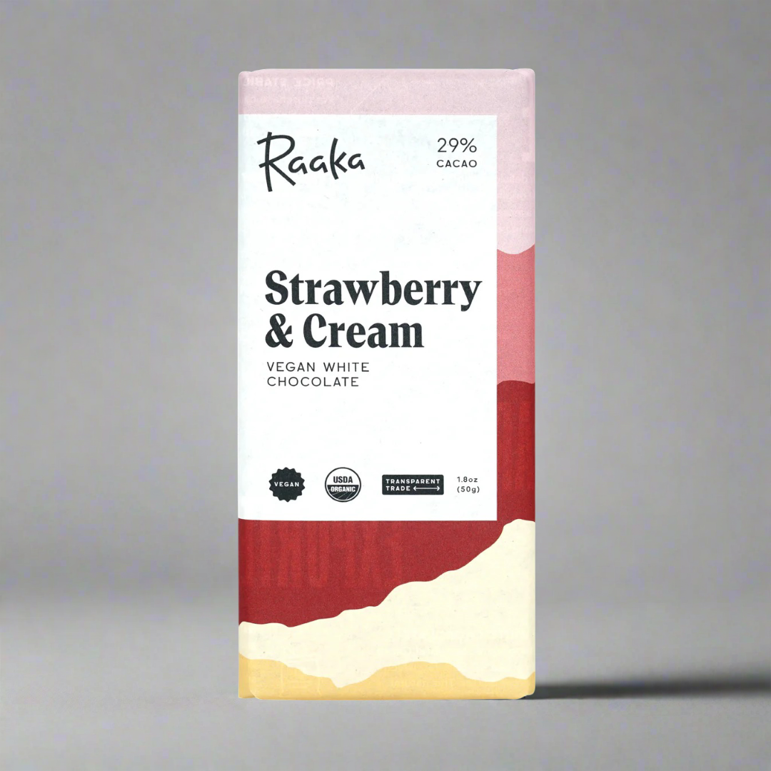Raaka - Strawberry & Cream
