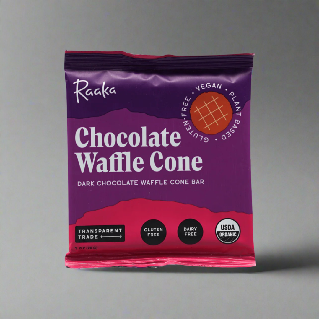 Raaka - Chocolate Waffle Cone