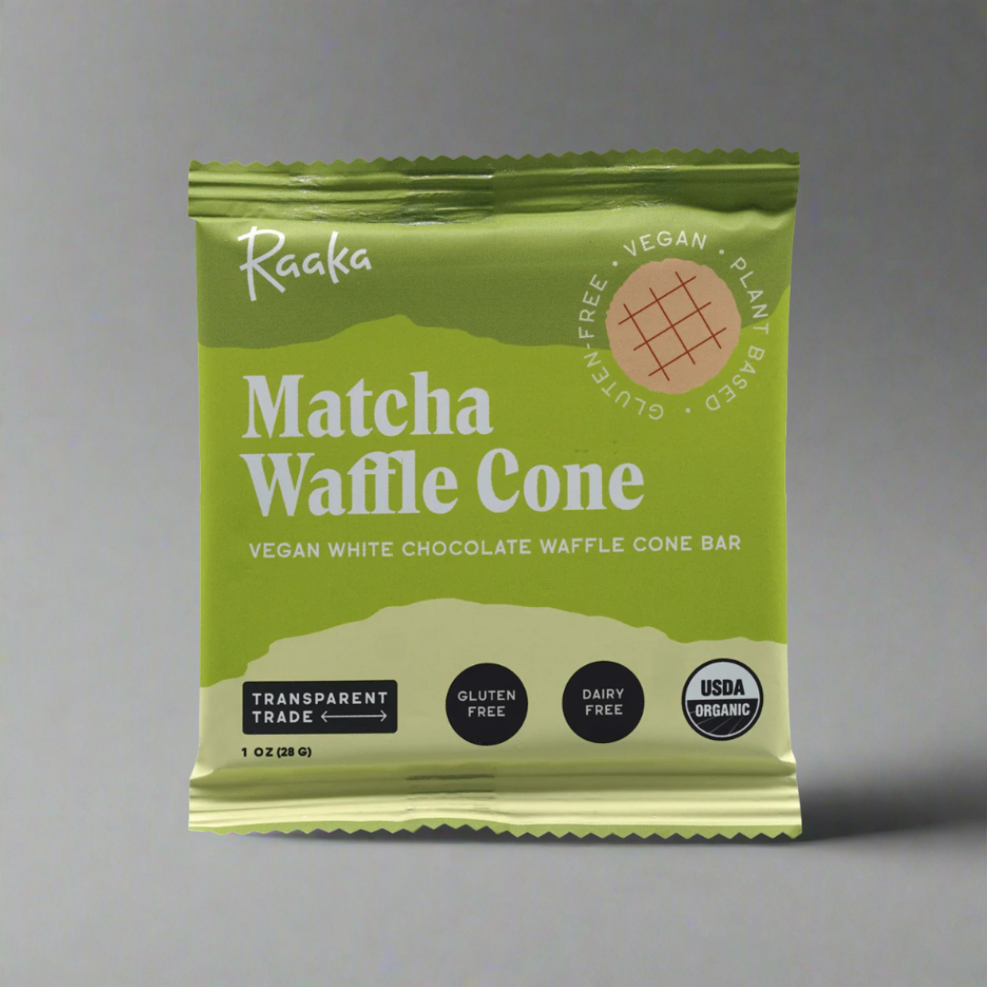 Raaka - Matcha Waffle Cone