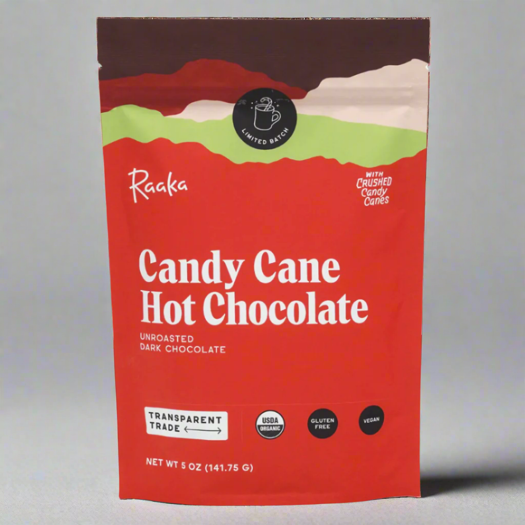 Raaka - Candy Cane Hot Chocolate