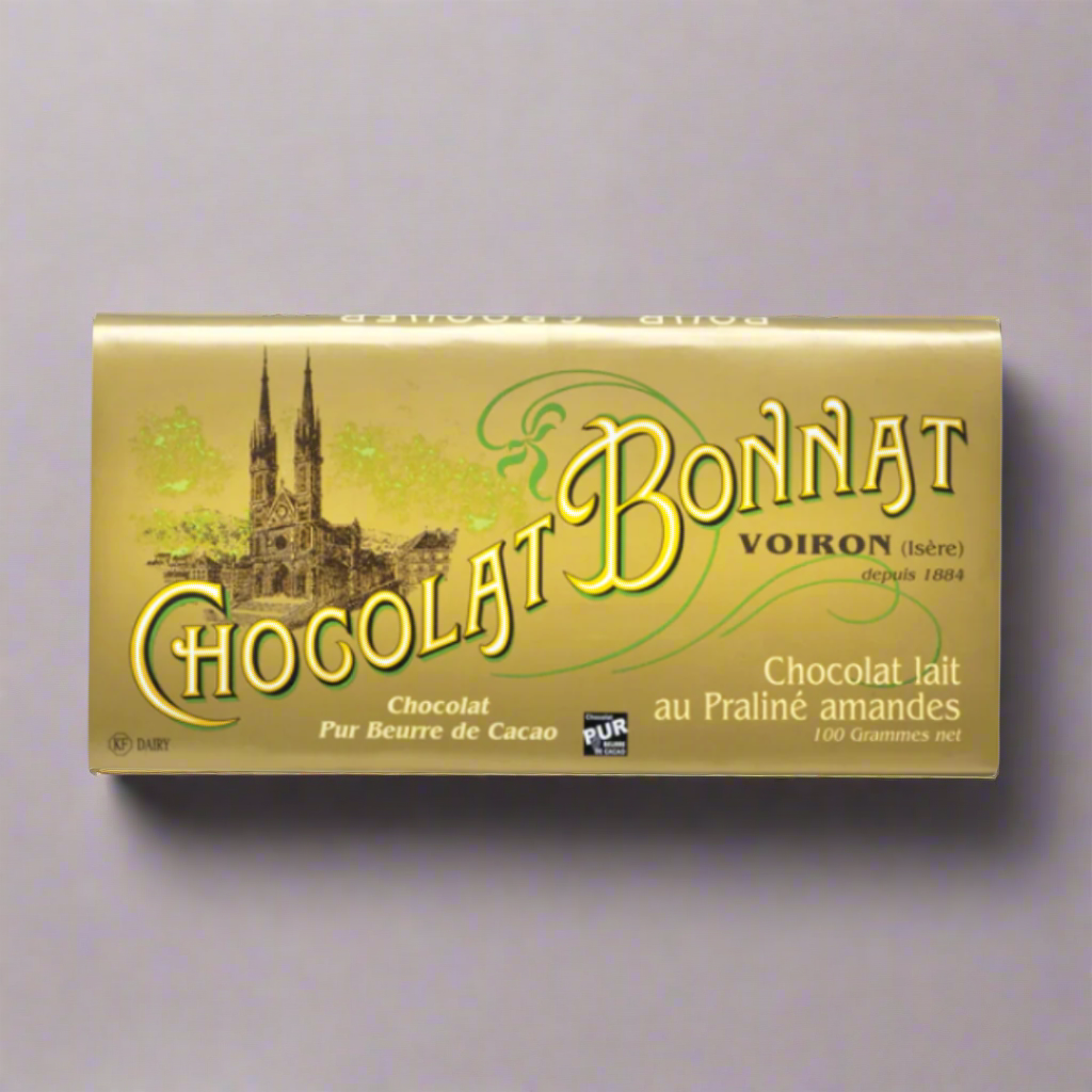Bonnat - Chocolat Lait au Praliné Amandes