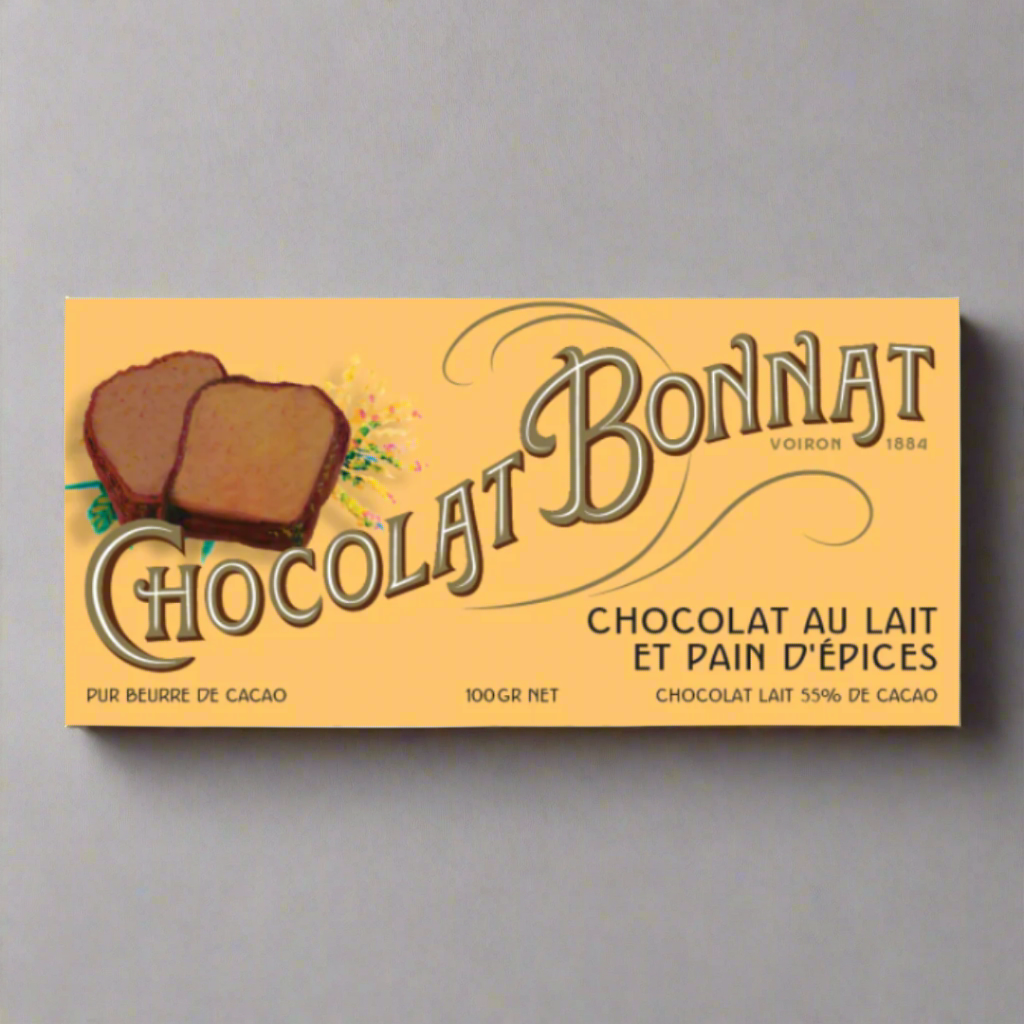 Bonnat - Chocolat au Lait et Pain d'épices - Caisse de 15