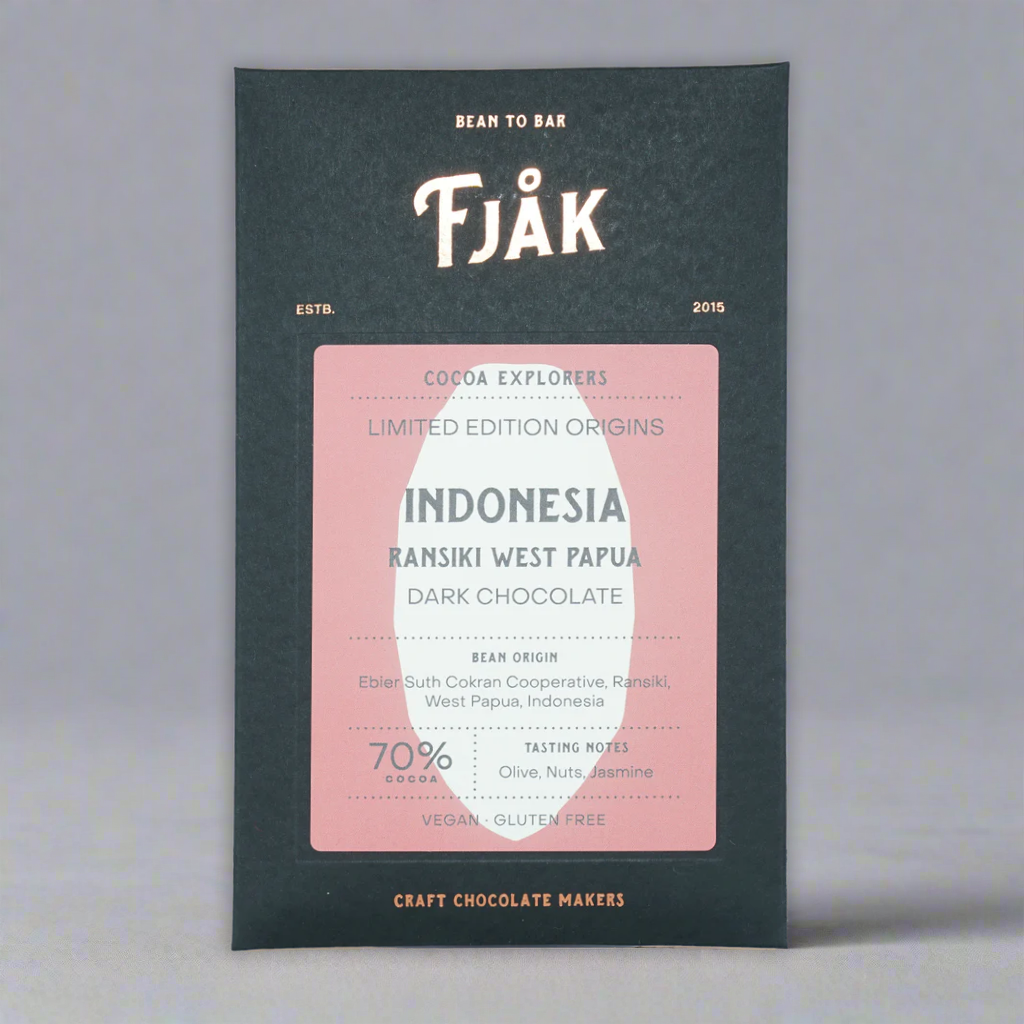 Fjåk - Cacao Explorers Indonesia 70% - Case of 12