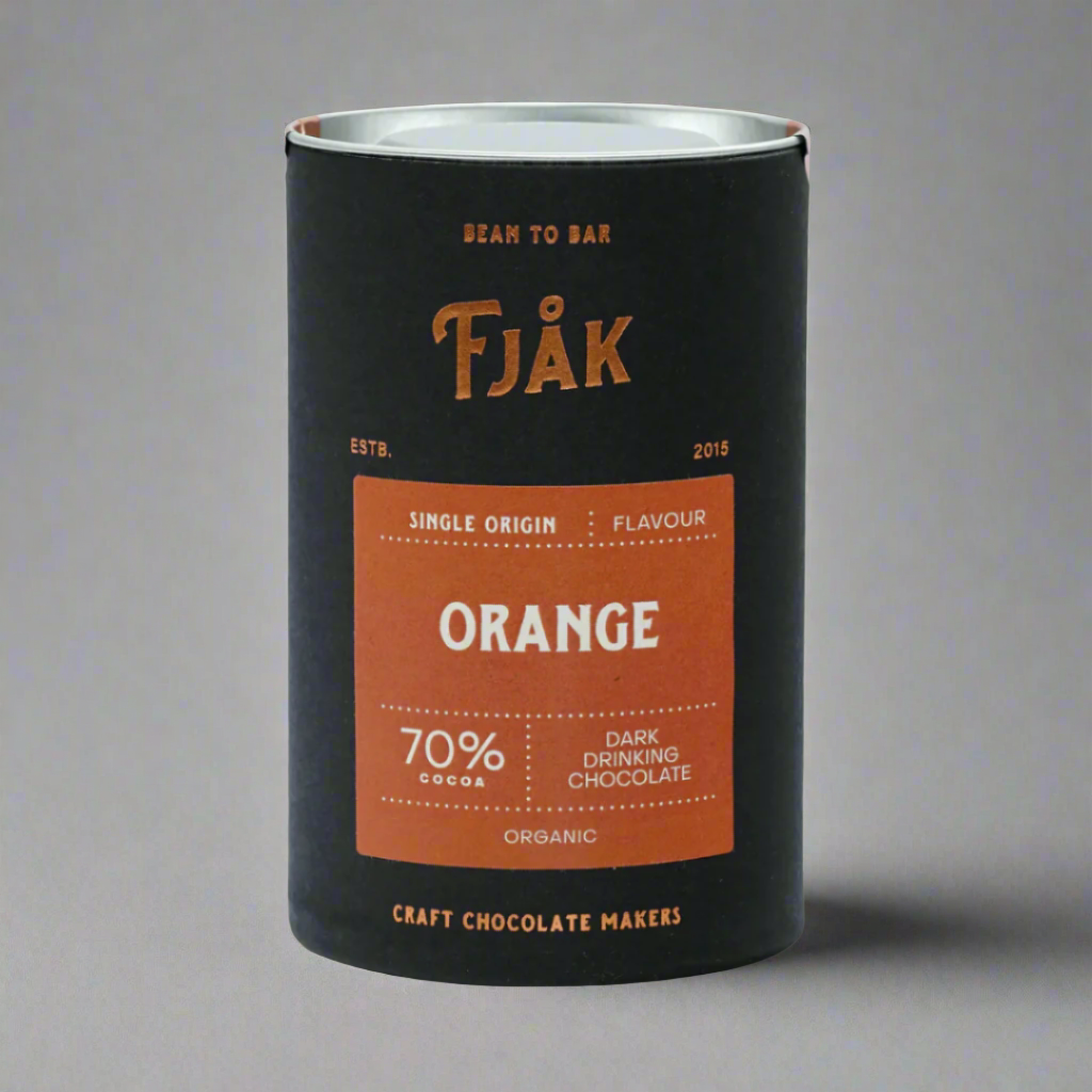 Fjåk - Drinking Chocolate & Orange - Limited Edition 70%